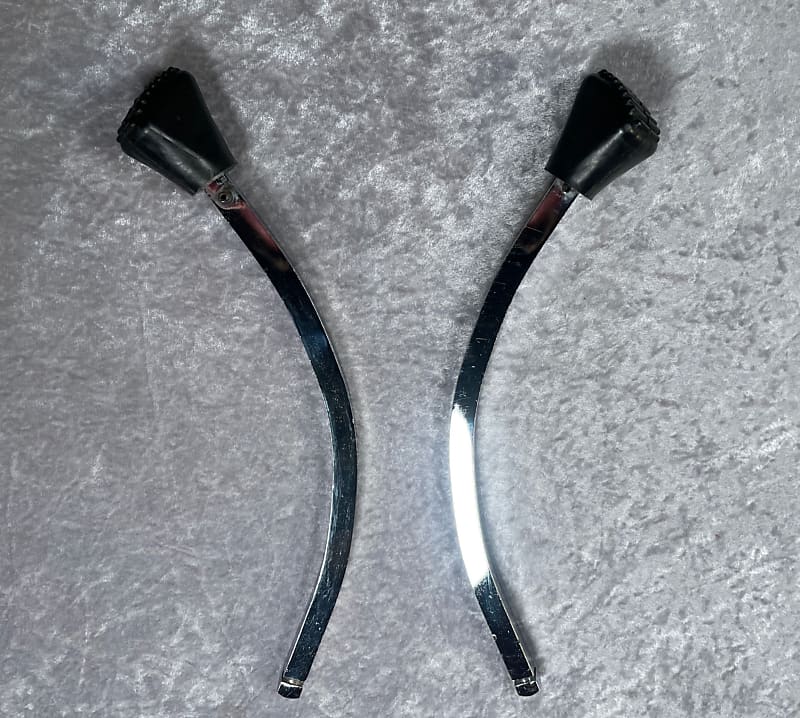 Vintage Ludwig No. 1308 Heavy Duty Curved Retracting Bass Reverb