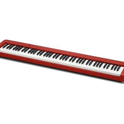 Casio CDP-S160 Compact Digital Piano - Red