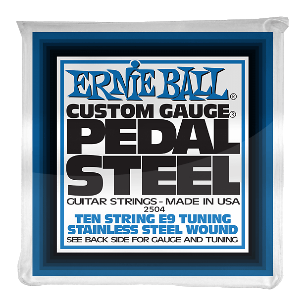 Ernie Ball 2504 10-String E9 Pedal Steel Stainless Steel Guitar Strings image 1