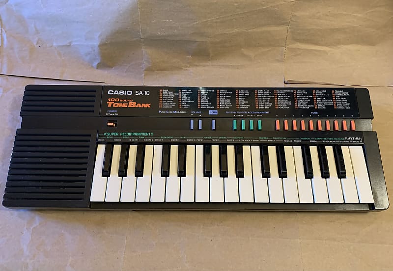 Casio PT-10 29-Key Mini Synthesizer | Reverb Australia