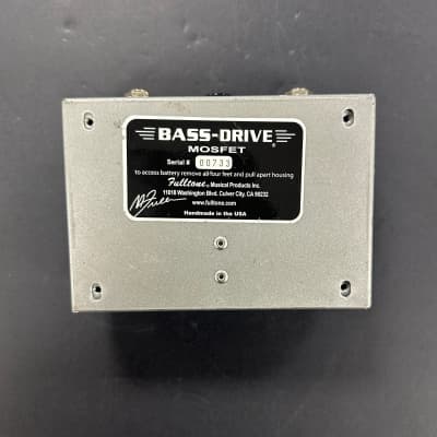 Used Fulltone Bass Drive Mosfet Bass Overdrive TSS5137 image 2