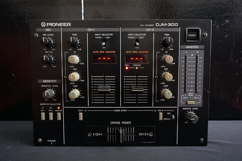 Pioneer DJM-300 DJミキサー DJM-300 (archived) 2-channel
