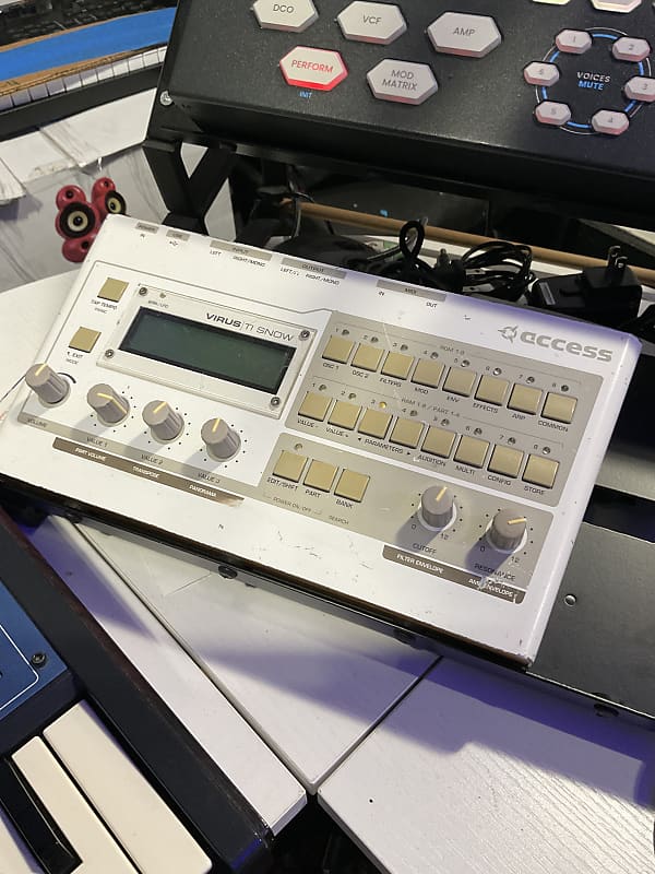 Access Virus TI Snow Desktop Digital Synthesizer | Reverb