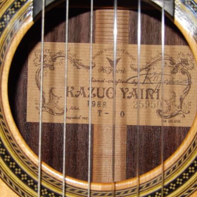 MADE IN 1988 - KAZUO YAIRI T10 - POWERFUL TORRES STYLE