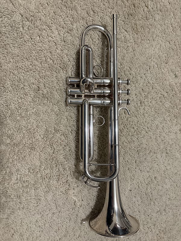 Yamaha YTR-8335RS Xeno Bb Trumpet 2010s - Yellow Brass/Silver | Reverb