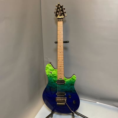 EVH Wolfgang WG Standard QM with Baked Maple Fretboard - Tahiti Night for sale
