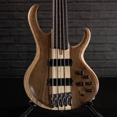 Ibanez Standard BTB745 5-String Electric Bass Guitar (Natural Low Gloss) for sale