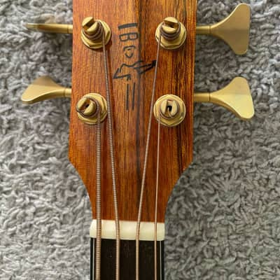 Fender Victor Bailey Signature Natural Acoustic Electric 4-String Bass Guitar image 5