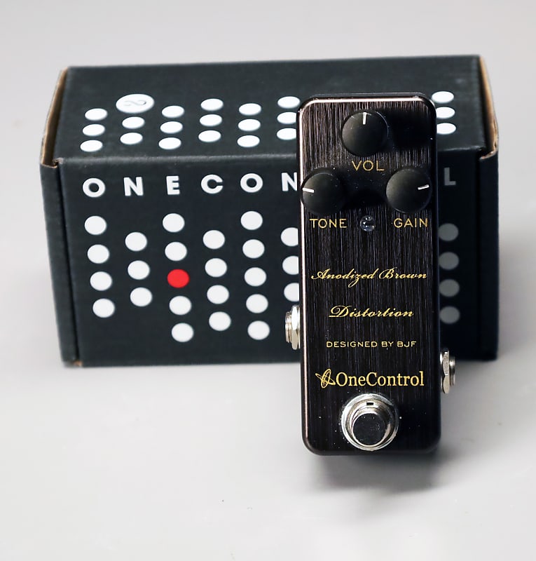 品)One Control Anodized Brown Distortion (shin-