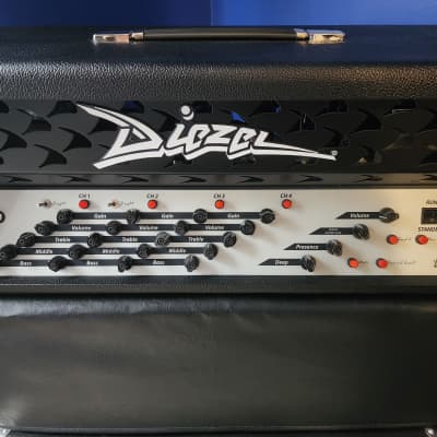 Diezel VH4 100 Watt Guitar Amp Head with Diezel 2x12 Cabinet image 5