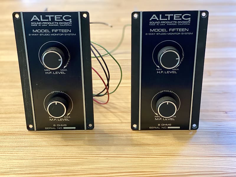 Altec Model 15 Crossover Dividing Networks - pair | Reverb