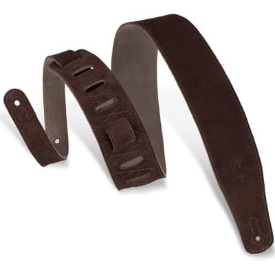 Levy's M26GF 2.5" Padded Garment Leather Guitar Strap