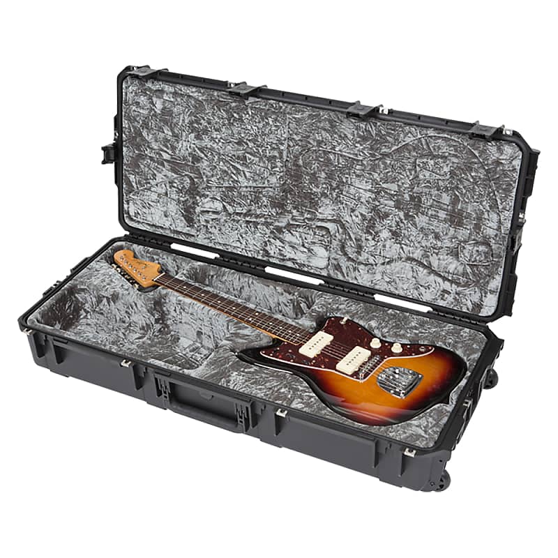 SKB iSeries Waterproof Hard Flight Case for Fender Jaguar/Jazzmaster Guitar image 1