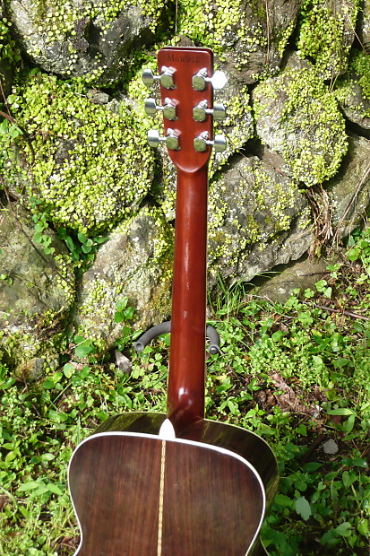 Morris F-20 OOO size guitar, Terada Gakki + Hard Case 1970's