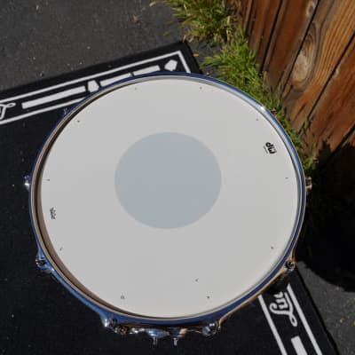 DW Design Series  - Natural Satin Lacquer - 6 x 14" Maple Snare Drum (2023) image 6