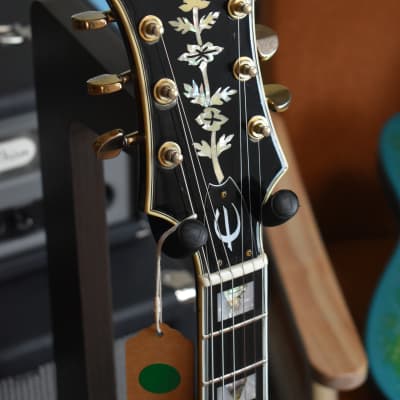 1983 Epiphone Japan Emperor (F) Antique Sunburst, w/OHSC, Matsumoku, Vintage Archtop, MIJ, Fret Nibs image 13