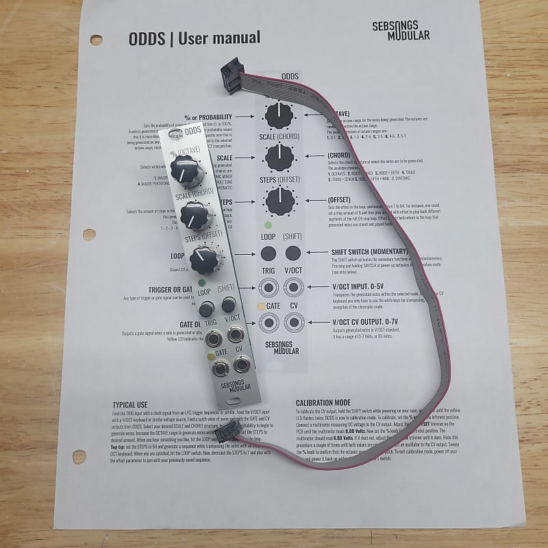 SEBSONGS MODULAR ODDS