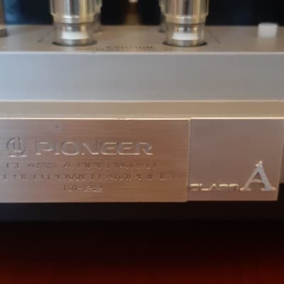 Pioneer M 22 Stereo Power Amplifier "A" Class + C 21 Stereo Preamp image 7