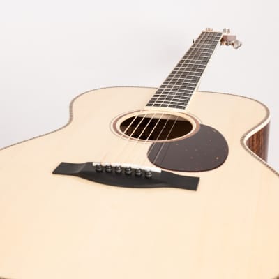 Santa Cruz OM Custom Acoustic Guitar, Flamed Koa & Italian Spruce image 14