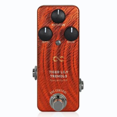 One Control Tiger Lily Tremolo OC-TLTn - BJF Series Effects Pedal for Electric Guitar - NEW! image 1