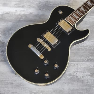 1970's Teisco Japan Les Paul Custom (Black) | Reverb France