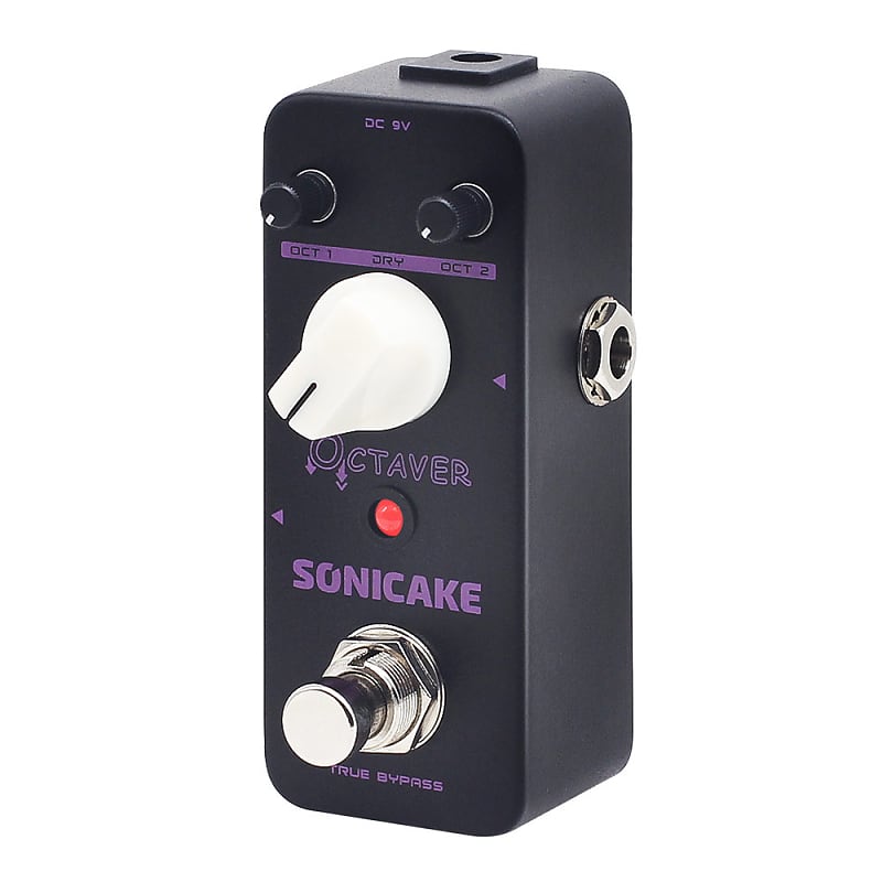 SONICAKE Octave Guitar Pedal Octave Pedal Guitar Effects Pedal Analog Classic Bass Octaver True Bypass(U.S. domestic inventory) image 1