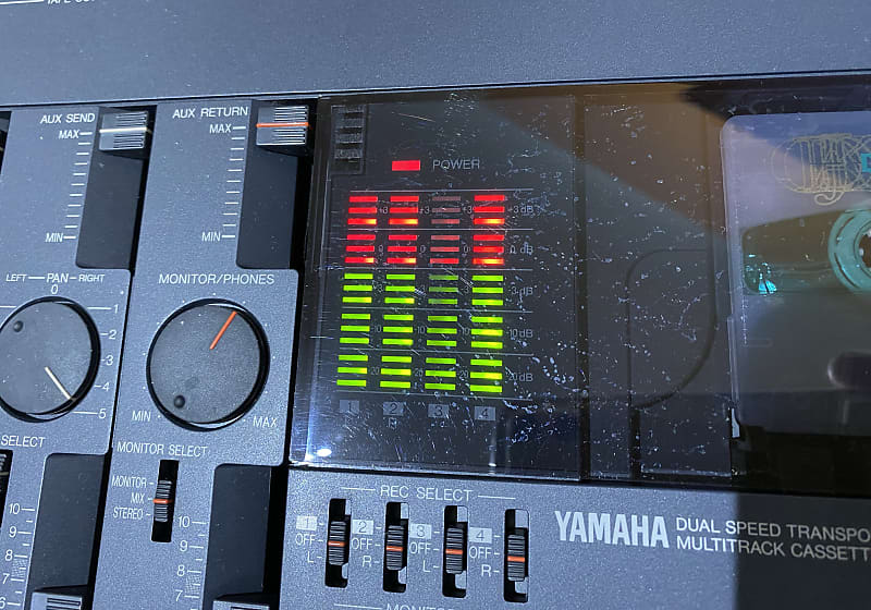 Excellent] Yamaha 4-Track Cassette Tape Recorder CMX100 III 80s