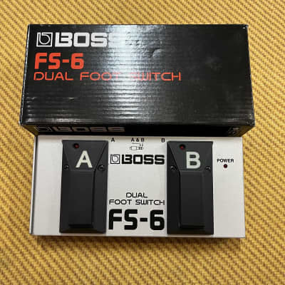 Boss FS-6 Dual Foot Switch Pedal | Reverb