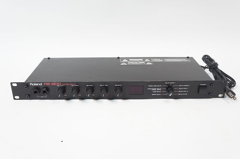 Roland RE-800 Digital Echo Vintage Echo Delay Reverb Worldwide Shipment