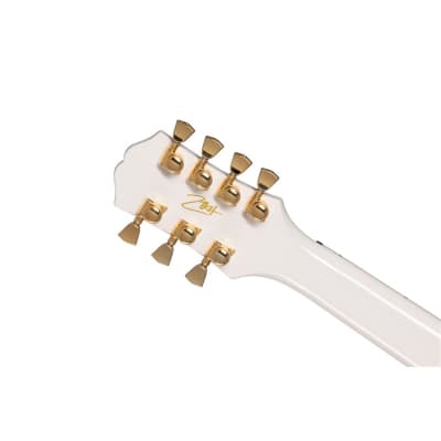 Epiphone Matt Heafy Origins Les Paul Custom 7-String, Bone White image 8