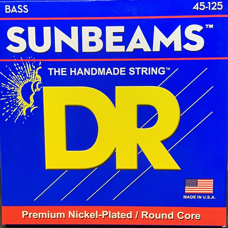 DR NMR Sunbeams Bass Strings - NMR5-45 .045-.065-.085-.105-.125 image 1