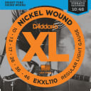 D'Addario EKXL110 Nickel Wound Electric Guitar Strings, Regular Light, Reinforc