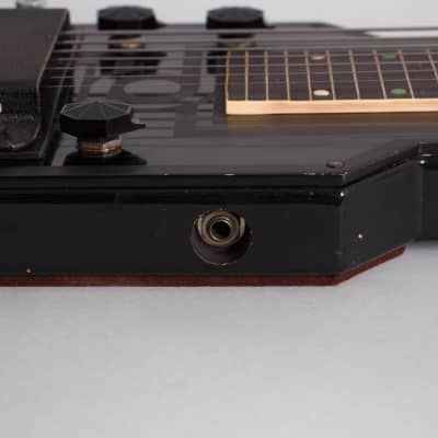 Epiphone  Electar Model M 7-string Lap Steel Electric Guitar (1938), ser. #1668, original tweed hard shell case. image 18