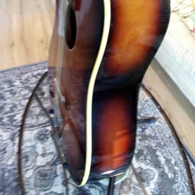 Egmond 12 String Acoustic with case Vintage 1970 NICE image 5