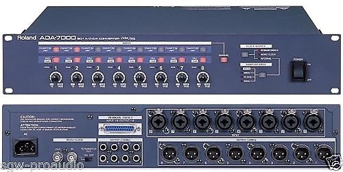 Roland ADA-7000 8 Channel AD DA converter 24bit 96kHz ADA