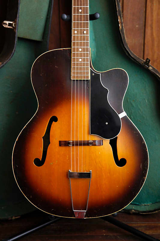 Maton 1950s Supreme F240 Sunburst Archtop Acoustic Guitar Pre-Owned image 1