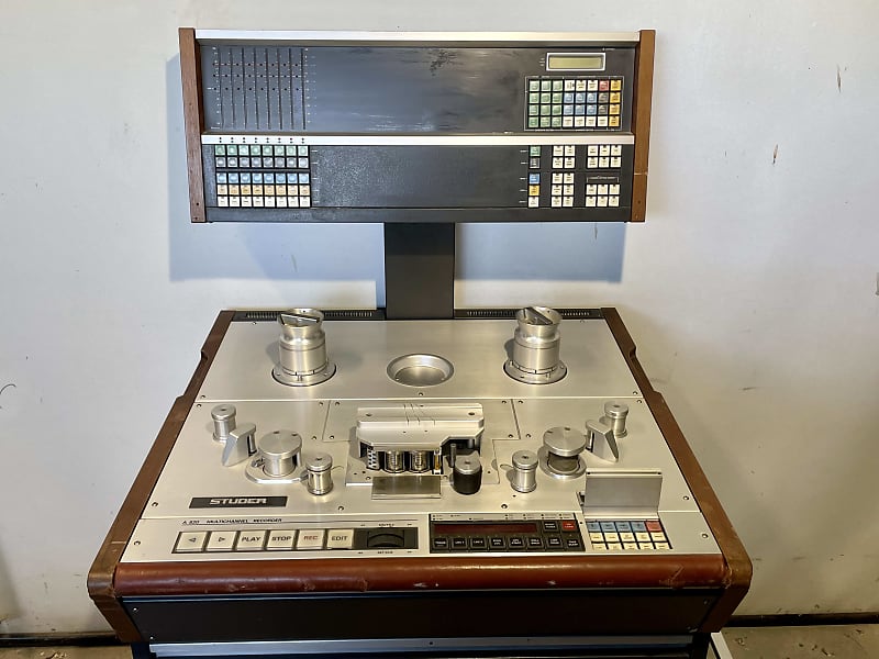 Studer A820 MCH 2 24 Track Recorder with Remote Control