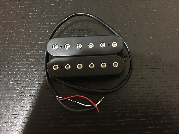 DiMarzio F-spaced Breed Bridge Humbucker White W/Gold Poles