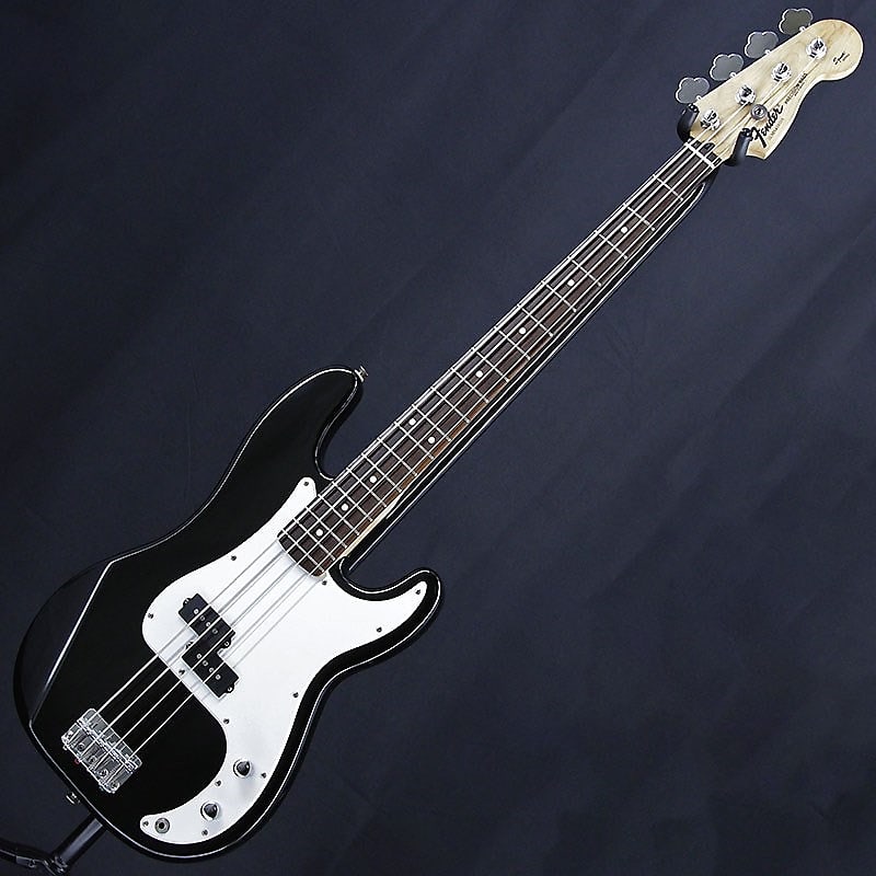 Fender MEX [USED] Squier Series Precision Bass (Black) | Reverb