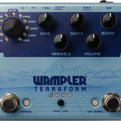 新品 未使用 Wampler Pedals Terraform ワンプラー Amazon.com: Wampler Terraform Multi-Modulation Guitar Effects