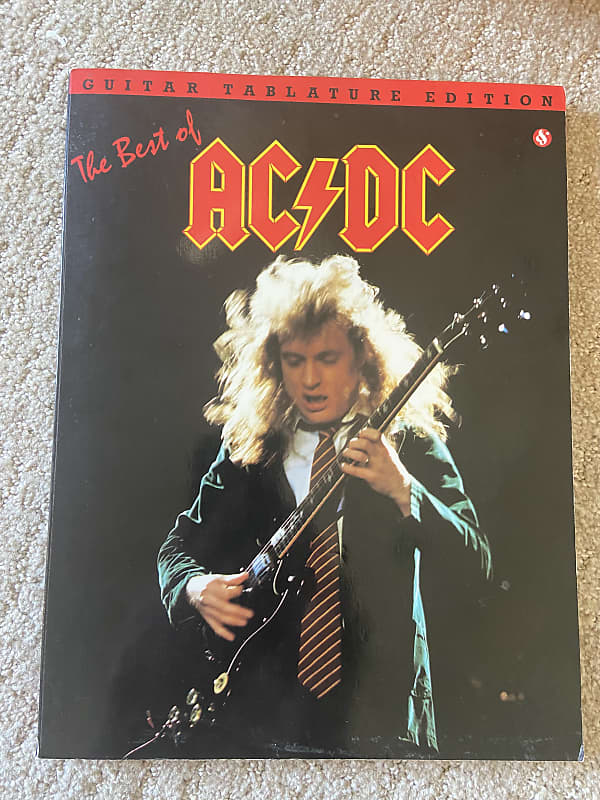 The Best of AC/DC Guitar Tab 1990 | Reverb