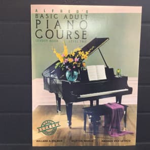 Alfred 00-2461 Alfred's Basic Adult Piano Course - Lesson Book (Level 2)