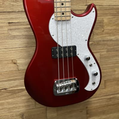 G&L Tribute Series Fallout Short Scale Bass-Candy Apple Red - New! image 1