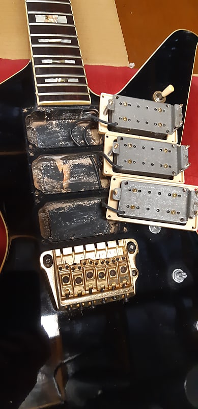 Ibanez Destroyer II DT-555 1984 - Black | Reverb