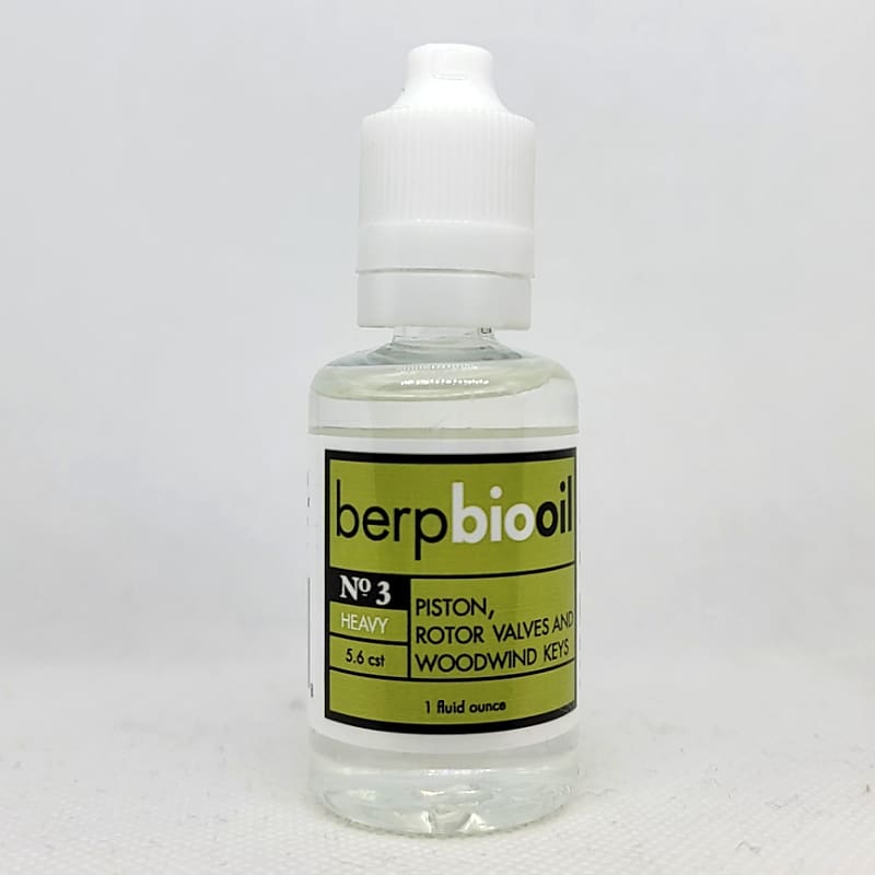 Berp BioOil for Pistons and Rotor Valves - 1 Oz. #3 (Heavy) image 1