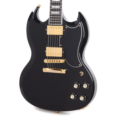 Gibson Modern SG Modern Ebony w/Gold Hardware (CME Exclusive) image 2
