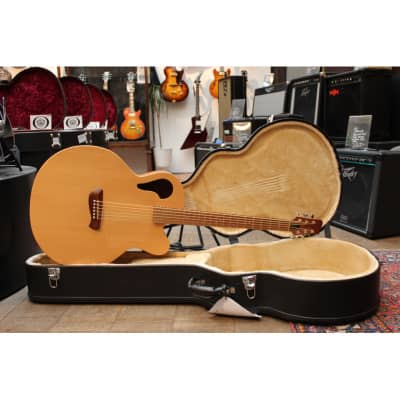 2005 Tacoma Thunderhawk BM6C Baritone Guitar natural image 8