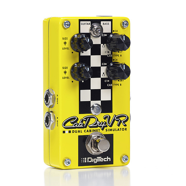 DigiTech CabDryVR キャビネットシュミレーター DigiTech CabDryVR Speaker Cabinet IR Pedal Reviews | Sweetwater