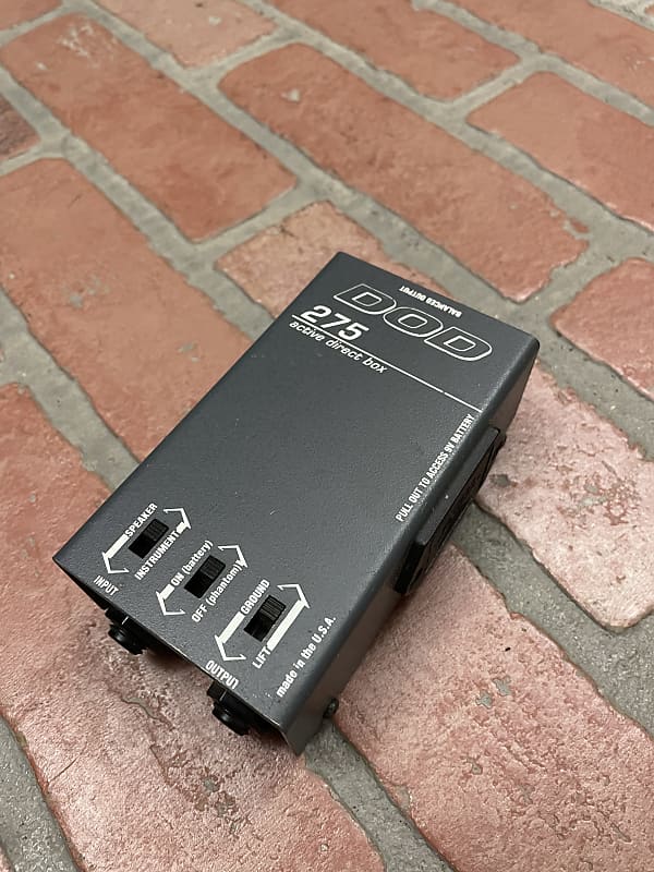 DOD 275 Active Direct Box Reverb