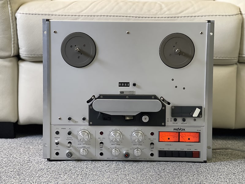 Vintage Revox PR99 Silver Reel to Reel Tape Recorder 7-1/2 to 15IPS ~FREE SHIPPING~ image 1